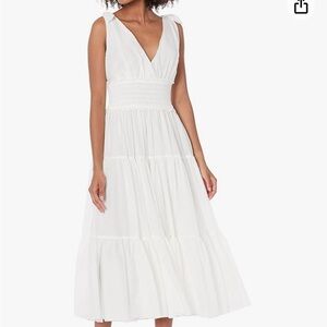 NWT Cinq a Sept Tamar ivory dress size 2